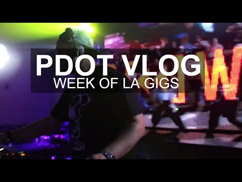 PDot Vlog - Week Of LA Gigs