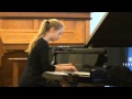 Даша Пензина играет Баха. Dasha Penzina plays Bach, prelude and ...