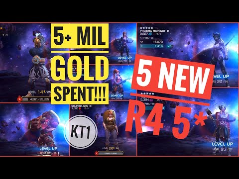 5 New Rank 4 5 Star Champions! Going Iso Deep On Level Up Event!