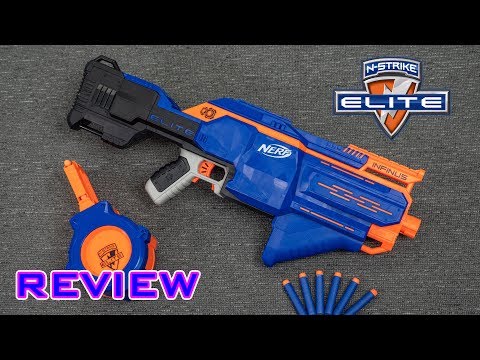 [REVIEW] Nerf Elite Infinus | Automated Magazine Loading!?