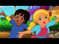 Dora And Friends Into The City S1 E5 Dance Party Turn And Kick Dub Thai