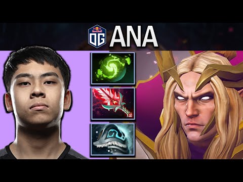 OG.ANA SMURF INVOKER WITH 27 KILLS & REFRESHER - DOTA 2 GAMEPLAY