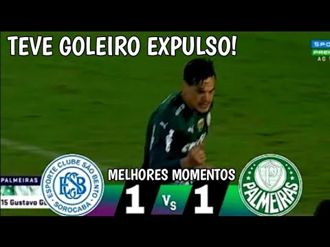 Palmeiras 1 x 1 São Bento melhores momentos | paulistão 2021