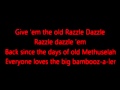 The Muppet Show - Razzle Dazzle karaoke 