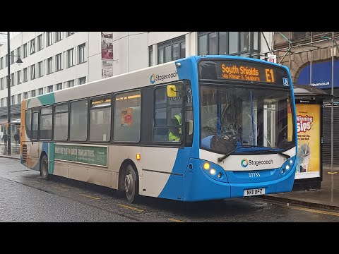 Stagecoach NE E300 27733 Leaves Fawcett Street On The E1