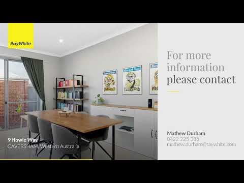 9 Howie Way, Caversham, WA 6055, 3 habitaciones, 2 baños, House