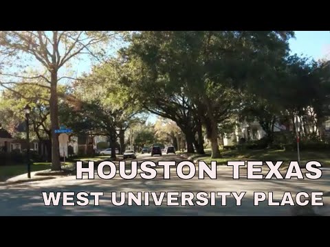 A Relaxing #Drive Through West University Place: Architectural Styles & Lush Greenery in #Houston