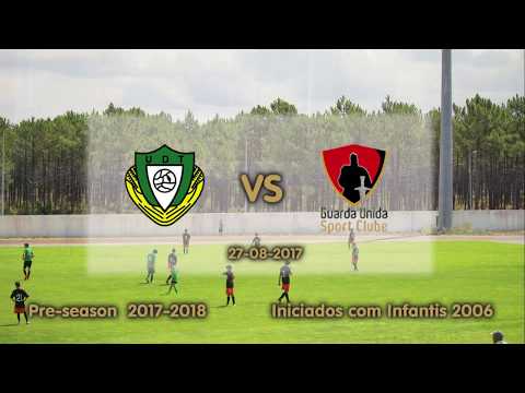 Pré-época   2017 2018   UDT vs GUD  -  Parte do jogo treino iniciados e infantis