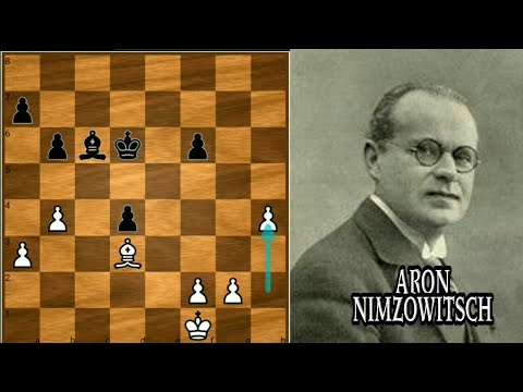 Aron Nimzowitsch's Overprotection Racket - Nimzowitsch vs Salwe