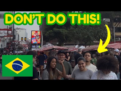 ❌ 5 things you MUST NOT do when you travel to SÃO PAULO Brazil! 🇧🇷