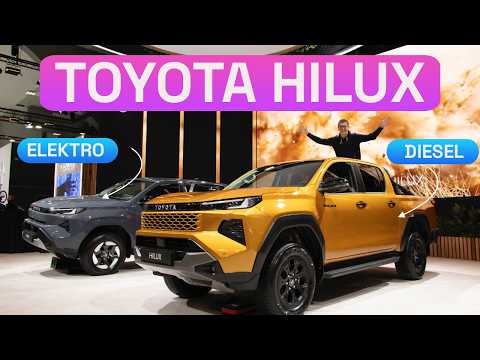 Der neue Toyota Hilux: Klassisch Dieseln oder lieber Stromen? - Autophorie
