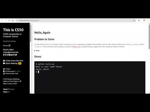 Submitting Python Assignments
