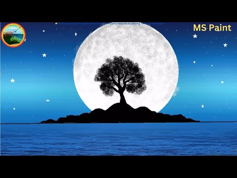 How to drawing ms paint🌾How to drawing paint in computer🎇ms paint drawing🎇drawing in ms paint🌾mspain