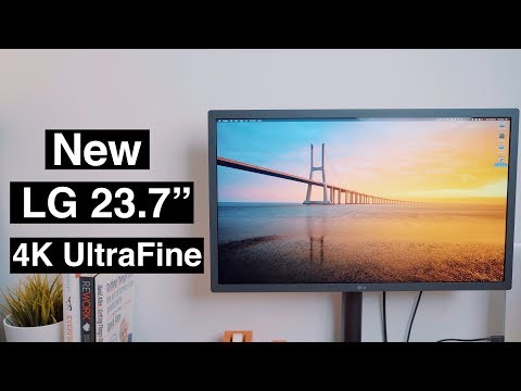 Hands-On With the New 4K 23.7" LG UltraFine Display!