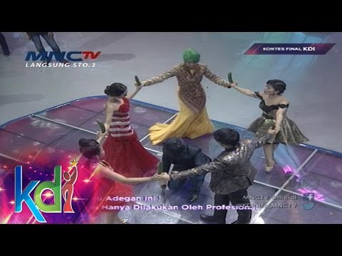 Wening " Kebumen " dan Ima " Demak " Peserta yang Tersisih di Kontes Final KDI 2015 Episode 4 (5/5)