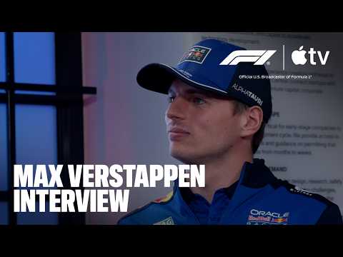 Max Verstappen — The Ebro Darden Interview | F1 on Apple TV