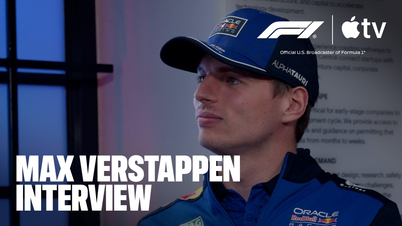Max Verstappen — The Ebro Darden Interview | F1 on Apple TV