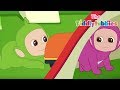 Teletubbies NEW Tiddlytubbies 2D Series Episode 9 The Race Cartoons For Kids