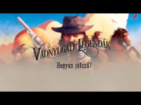 Vadnyugati legendák társasjáték bemutató - Gémklub