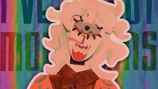 Mixed Media Original Character Animation - The White Powerless - John Congleton and The Nighty Nite