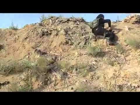 اقتحام  لواء المنتصر بالله للفرقة 17 في مدينة الرقة