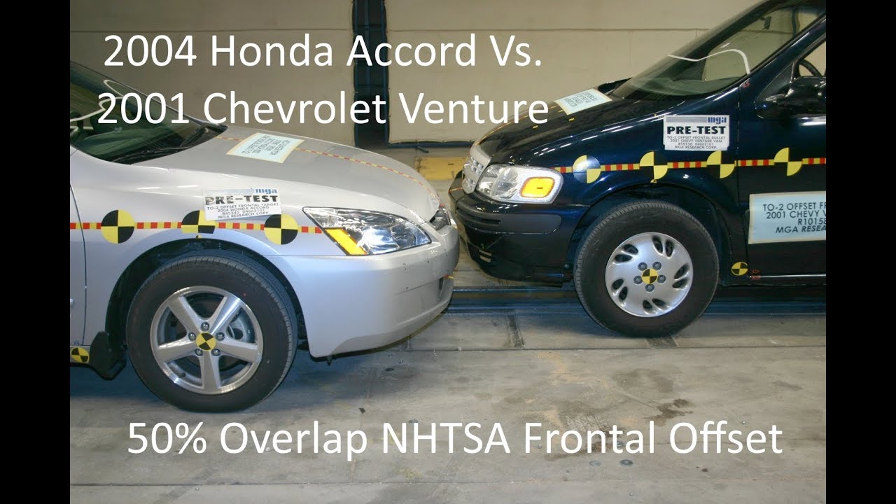 2004 Honda Accord Vs. 2001 Chevrolet Venture/Pontiac ...