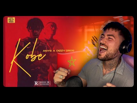 🇲🇦 MOROCCO! Anys ft. Dizzy DROS - Kobe (REACTION!)
