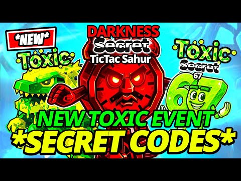 NEW SECRET Codes NEW TOXIC 67 Code Admin Abuse in Fortnite Steal the Brainrot (New ALL Secret Codes)