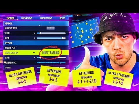 MY UNBEATEN 20-0 FUT CHAMPS CUSTOM TACTICS!!! 📋⚽
