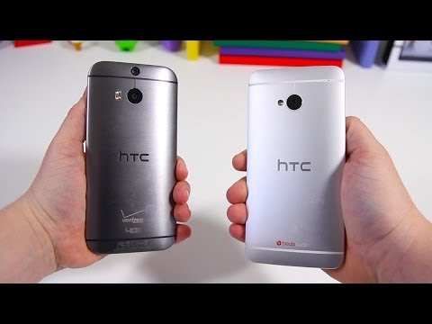 Видео: сравнительный обзор HTC One (M8 и M7). Фото.