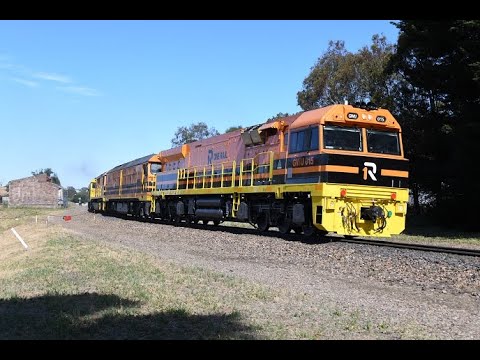 OneRail's NEW GWU locomotive GWU015 "Made in Australia" 2182S GWU015 ALF18 FQ02 G533 G535 21/12/21