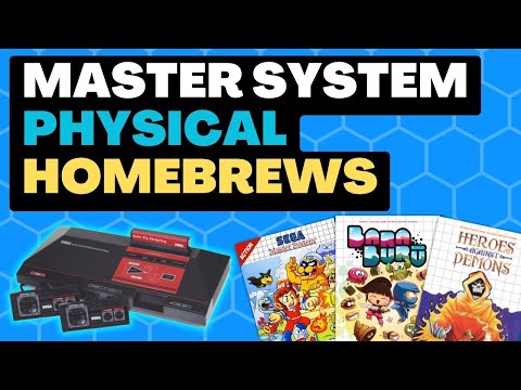The BEST Master System Homebrew Games