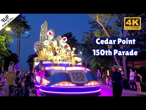Cedar Point Parade - 150th Celebration 4K Newest Parade (HIT SUBSCRIBE)