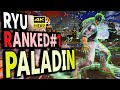 SF6: Paladin  Ryu Ranked No1  VS JP | sf6 4K Street Fighter 6