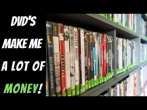 🤑 I Make "THOUSANDS" Selling DVDs This Is How!!! 🤑