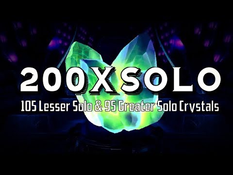 200X SOLO Crystals!!! (105 Lesser + 95 Greater Solo Crystals) - Marvel Contest of Champions