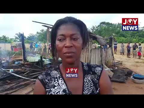 Four family members burnt to death in fire outbreak at Apemanim No. 2 in Ahanta West
