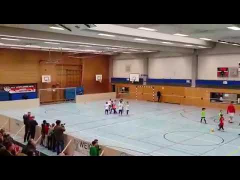 04.03.2018. HALLENTURNIER Junioren  FC Heidenheim (Rot) gegen SV Böblingen (Weiß) U9 Teams