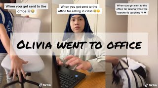 Funny Lourd Asprec tiktok || When Olivia was sent to the office  ✨ How bout that ! ✨