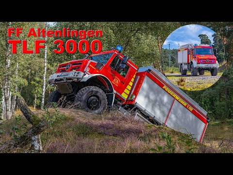 Freiwillige Feuerwehr Altenlingen Unimog 5023 TLF 3000 // Schlingmann
