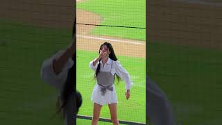 野生#南珉貞 4−6回に出場  池恩齊應援＃FubonAngels#富邦悍將 #cheerleader #台湾チア