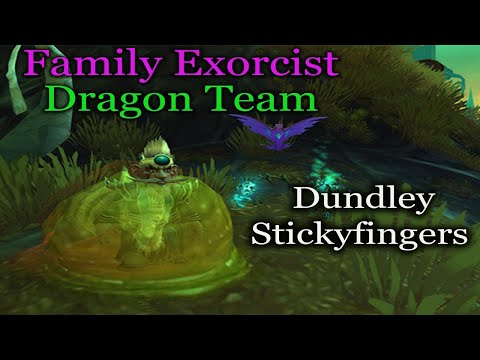Dundley Stickyfingers Pet Battle - Deathly Dragonkin - Family Exorcist