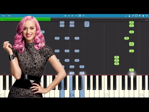Katy Perry ft. Skip Marley - Chained To The Rhythm - Piano Tutorial / Cover / Instrumental