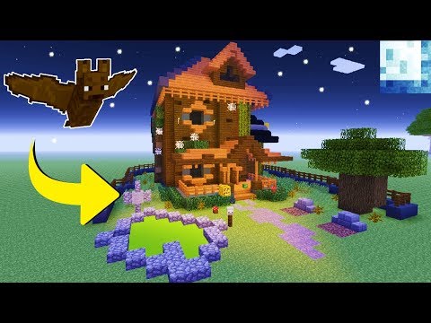 Minecraft Tutorial: How To Make A Haunted House "Halloween House Tutorial"