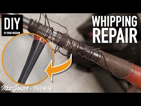 How to Fix the Whipping Thread on a Golf Club - DIY Golf Club Restoration