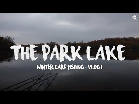 Carp Fishing In Winter 2018 - Fishing The Park Lake - Vlog #1 😀