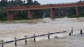 preview picture of video 'Kuzhithurai river over check dam'
