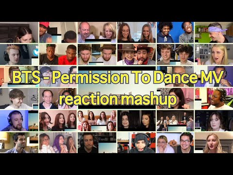 [BTS] Permission To Dance MV｜reaction mashup