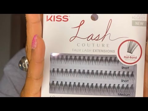How To Do Your Own Individual Lashes!!! DIY Kiss Lash...