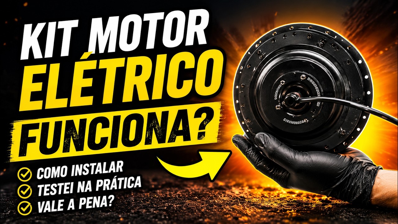 Como transformar bicicleta comum em elétrica de forma simples. Guia Completo!